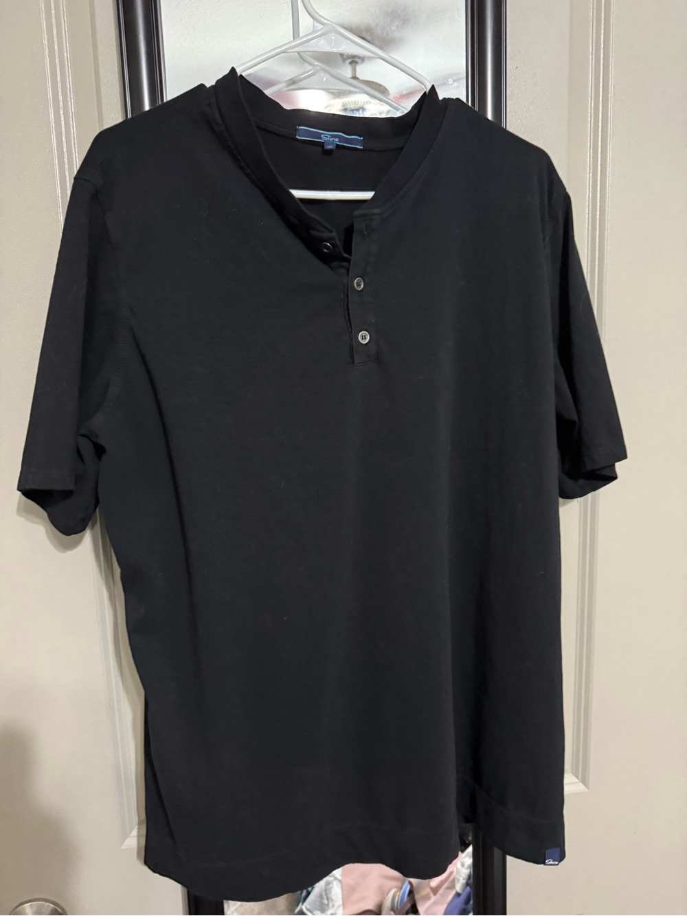 Men's Black Shore Short Sleeve Shirt - Classic Casual